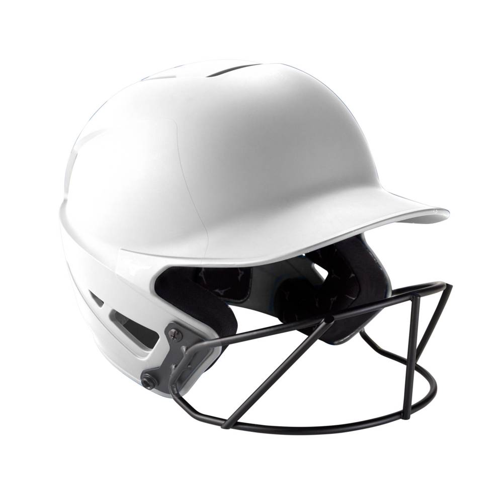 Womens Mizuno F6 Fastpitch Softball Batting Helmet White Philippines (LDRAIY719)